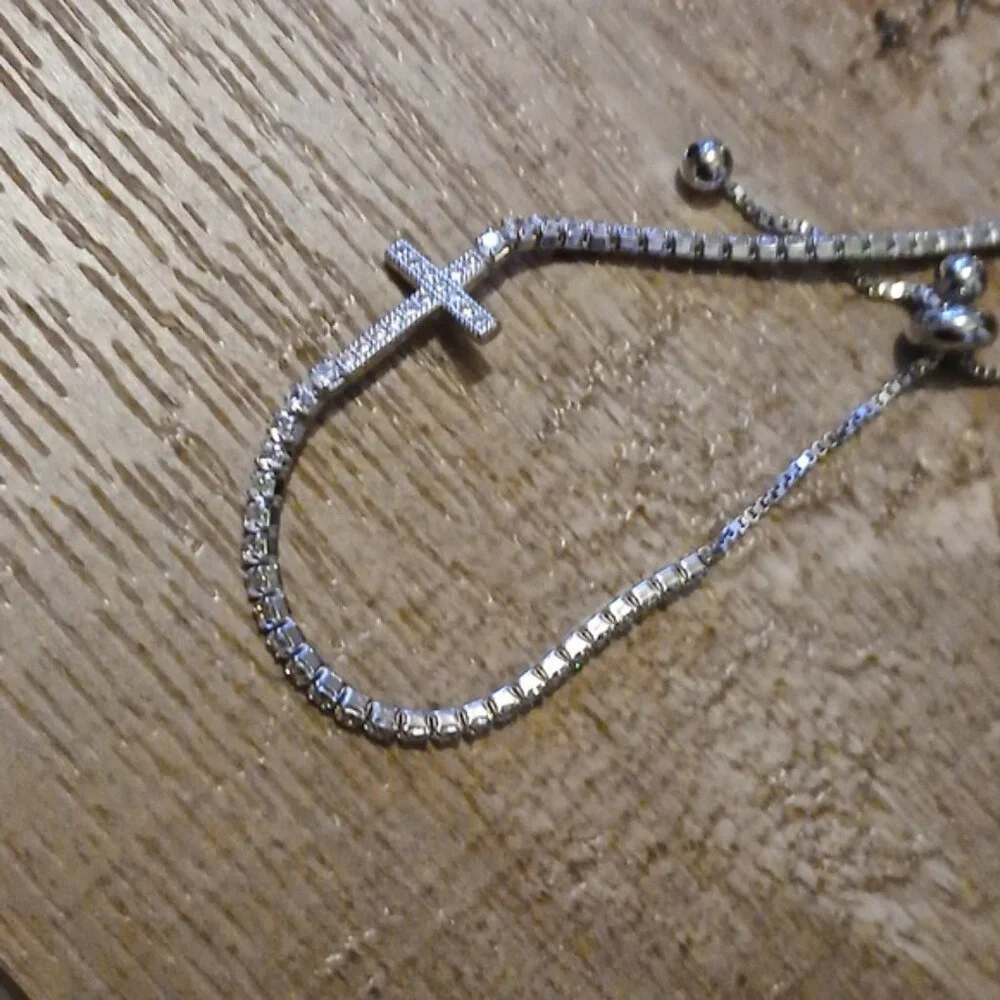 Cote d'argent tennis bracelet - Picture 3 of 5